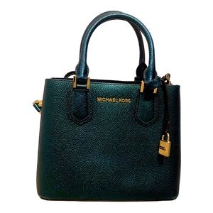 Michael Kors Metallic Green Purse